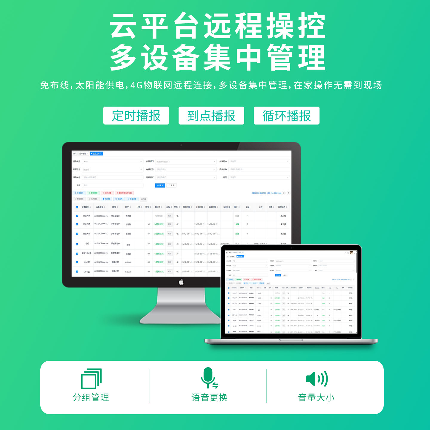 WT-W22交通安全太陽能語音宣傳桿